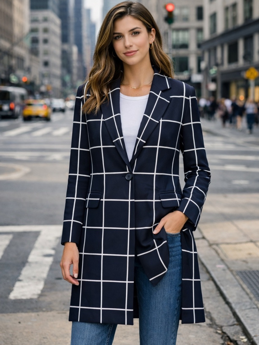 Novelti Long Blazer Sweater